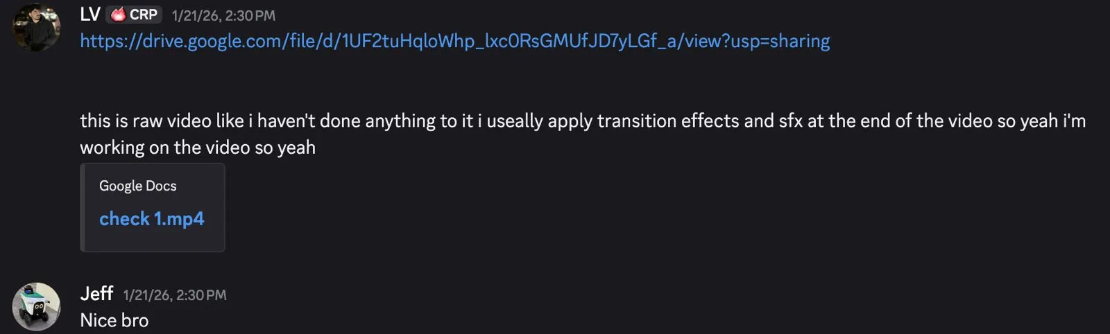 Review from Jeff